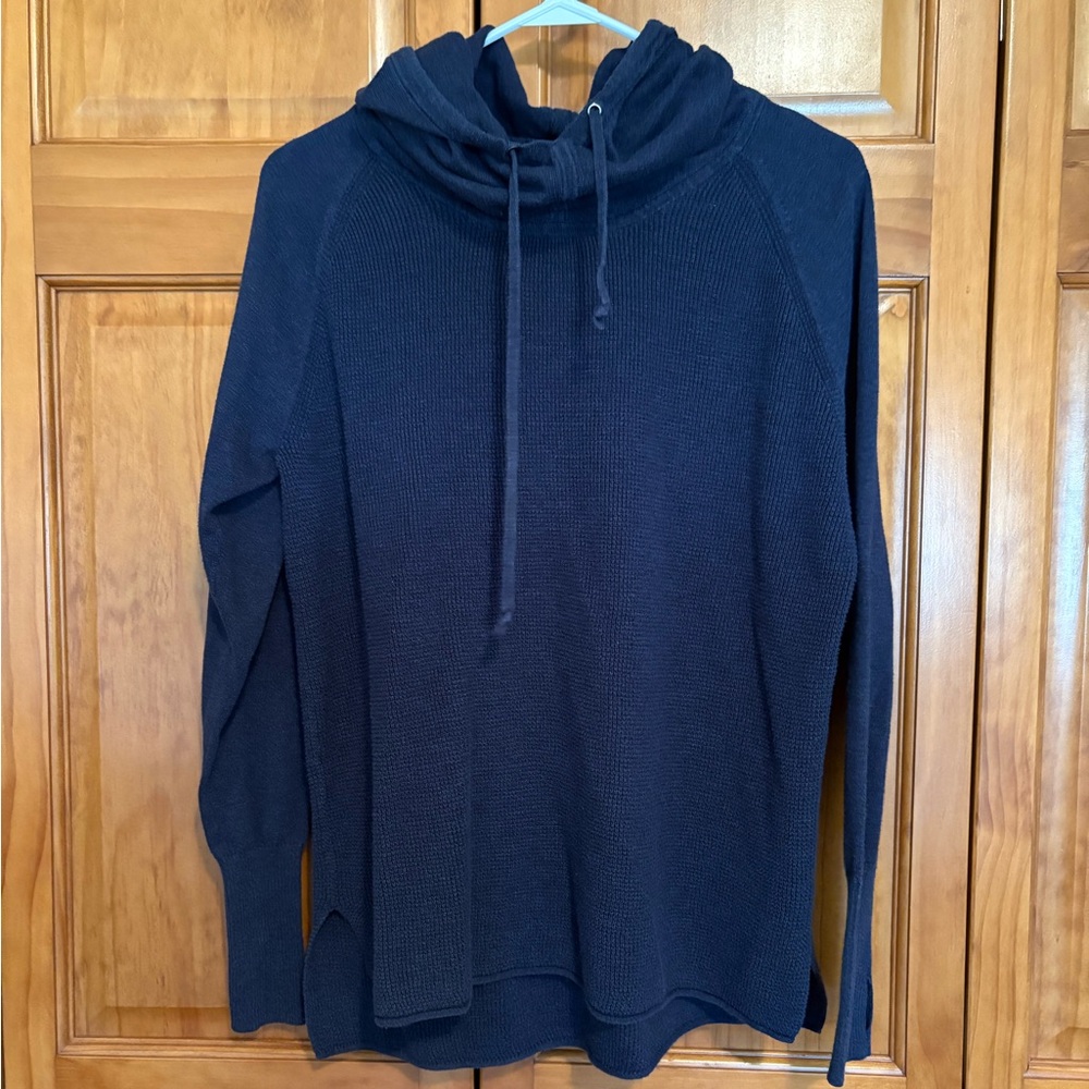 Athleta waffle knit lightweight Hoodie